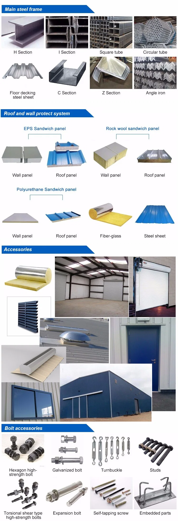 Prefab Fabrication Steel Structure Workshop Warehouse Building Plan