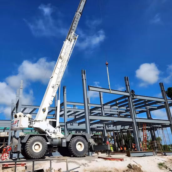 Oficina prefabricada del edificio de la estructura de acero del diseño moderno del piso multi